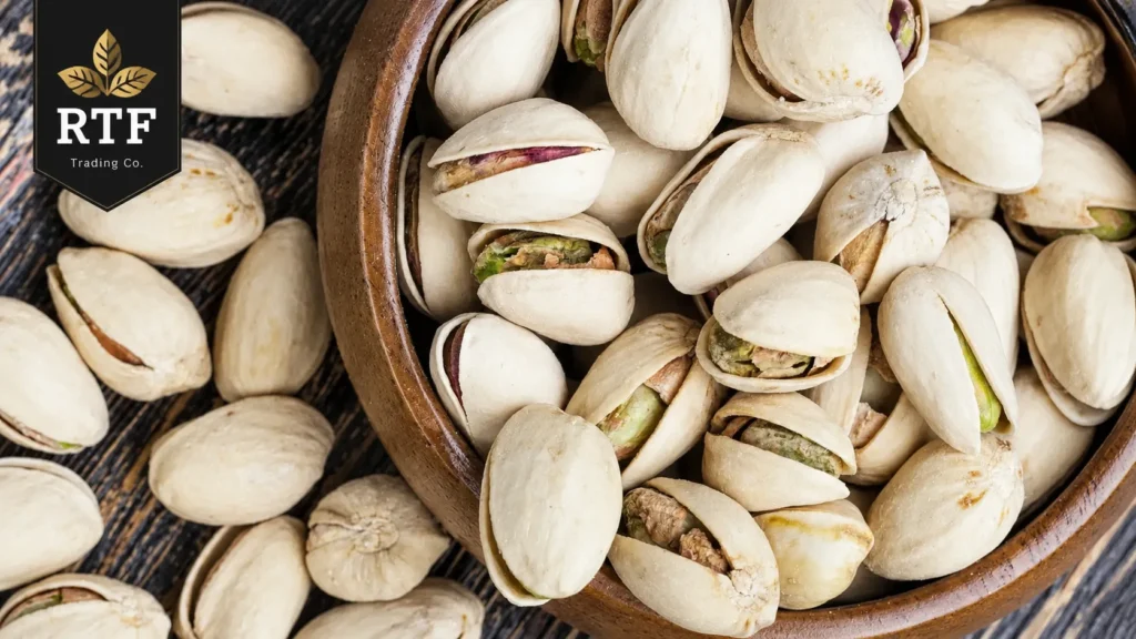 How many types of pistachios are there?
