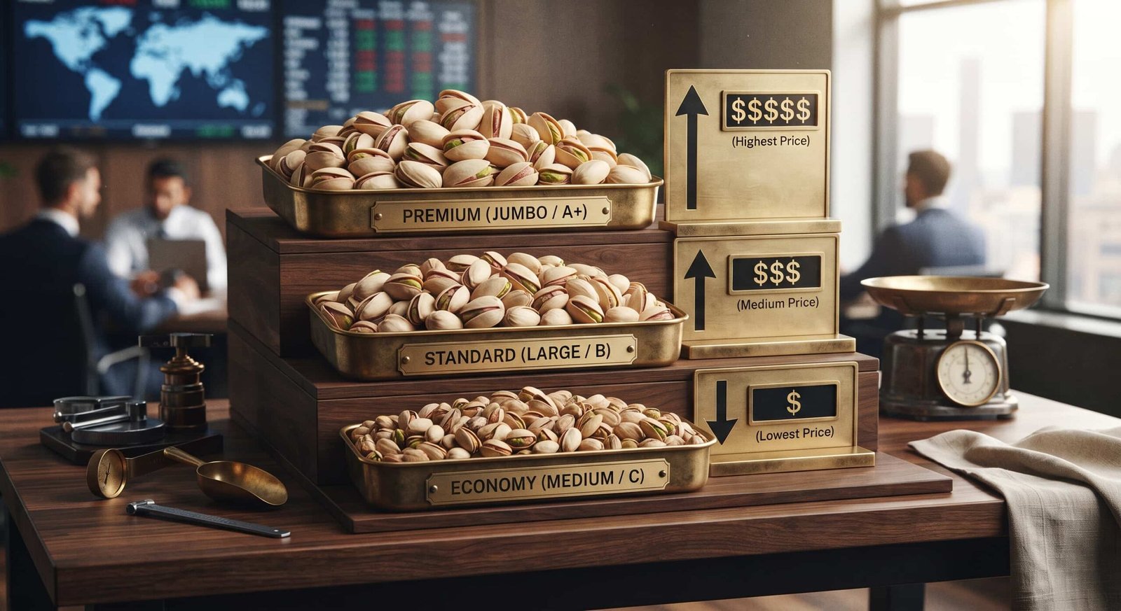 How Pistachio Size and Grade Affect Bulk Pricing