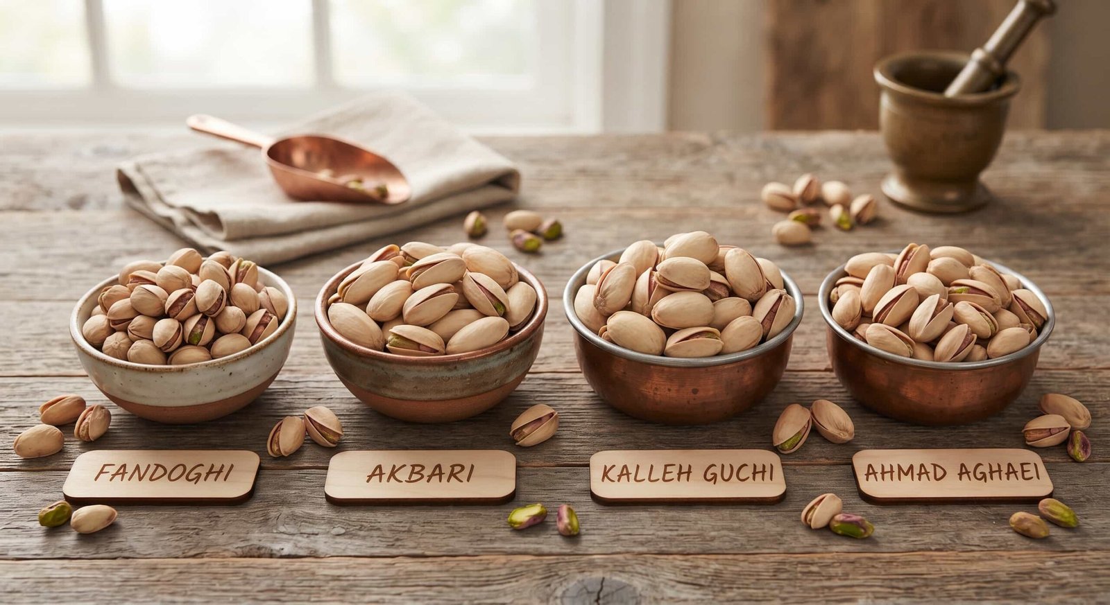 Main Iranian Pistachio Varieties for Importers