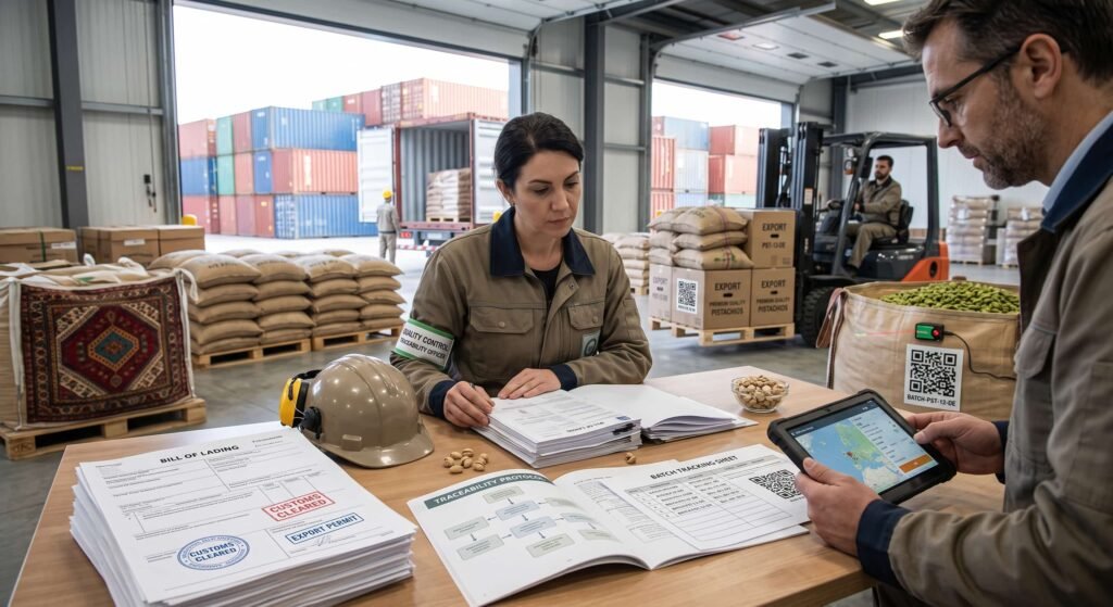 Export Documentation and Traceability