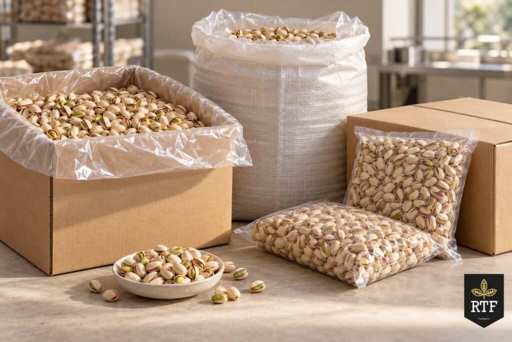 Packaging Options for Bulk Iranian Pistachios