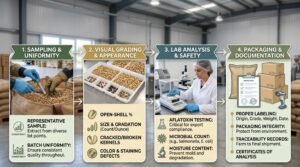Pistachio Quality Control Before Export: What Importers Should Check