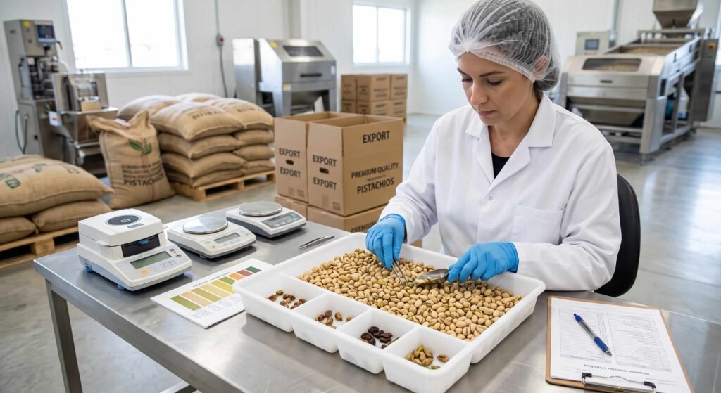 Why Pistachio Quality Control Matters Before Export